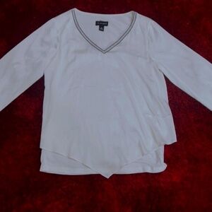 Women’s V-neck Satin Blouse